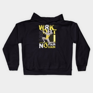 WRKOUT ABS No Pain No Gain Kids Hoodie